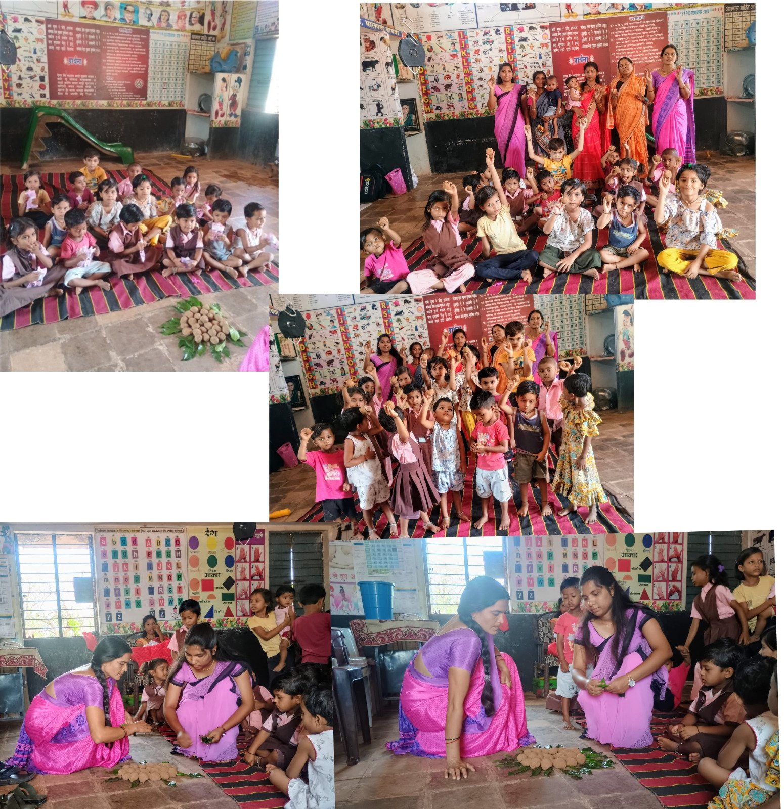 ग्रामस्थांचा सहभाग वृक्षारोपणात